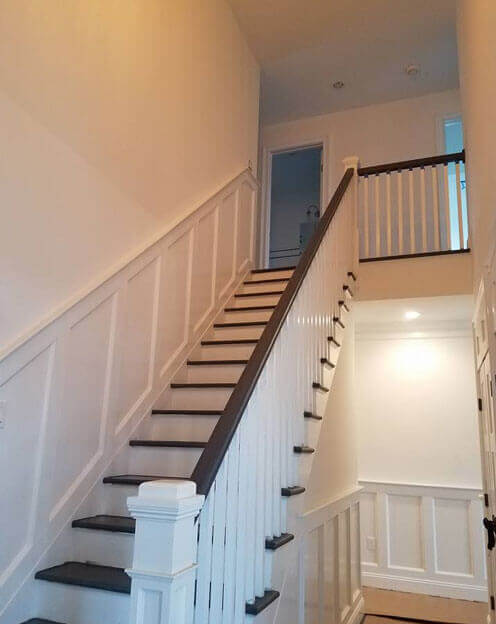 Wood Stair Installation Southampton NY