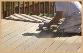 Deck Sanding Port Jefferson Station NY